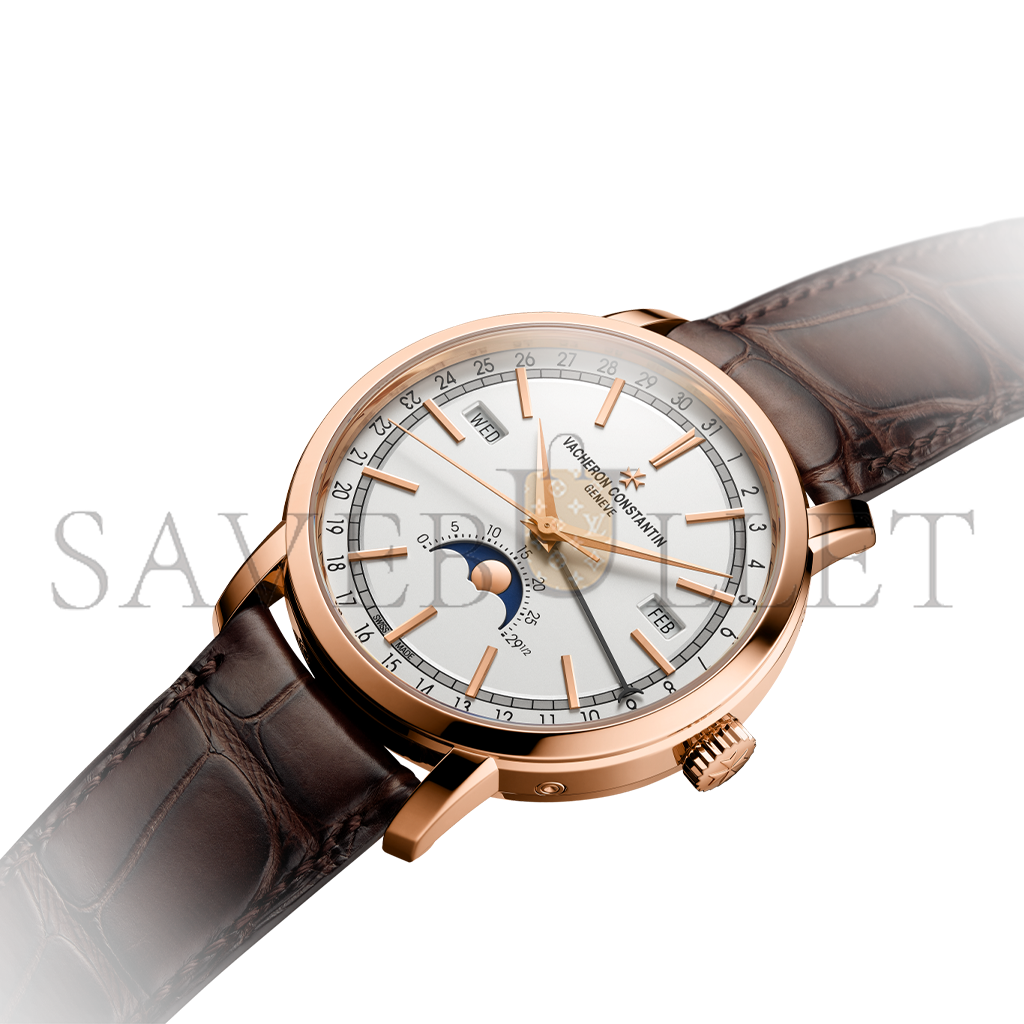 vacheron Co*sta*t*n traditionnelle complete calendar 41 mm pink gold watch 4010t/000r-b344